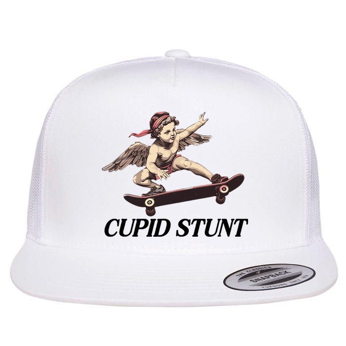 Unhinged Cringe Cupid Stunt Funny Inappropriate Embarrassing Flatbill Hat