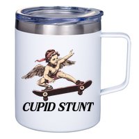 Unhinged Cringe Cupid Stunt Funny Inappropriate Embarrassing 12oz Stainless Steel Coffee Mug