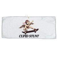Unhinged Cringe Cupid Stunt Funny Inappropriate Embarrassing Large Microfiber Waffle Golf Towel