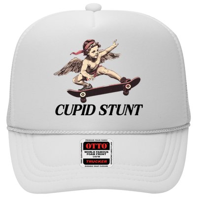 Unhinged Cringe Cupid Stunt Funny Inappropriate Embarrassing Trucker Hat