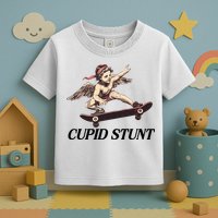 Unhinged Cringe Cupid Stunt Funny Inappropriate Embarrassing Toddler T-Shirt