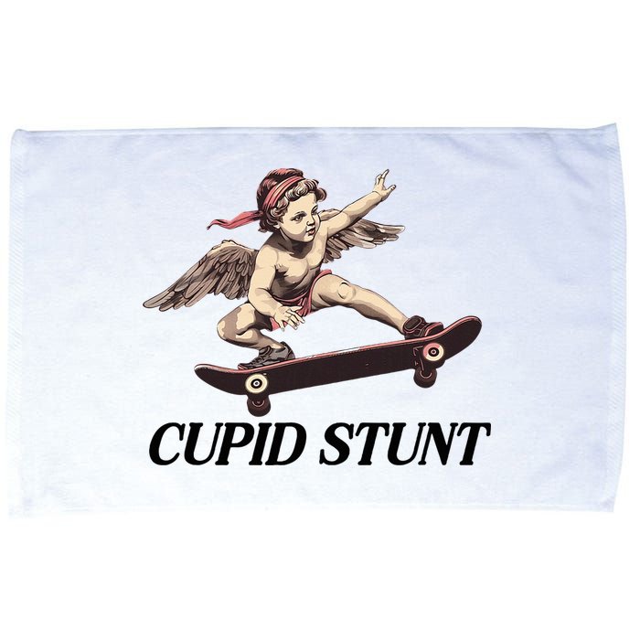 Unhinged Cringe Cupid Stunt Funny Inappropriate Embarrassing Microfiber Hand Towel