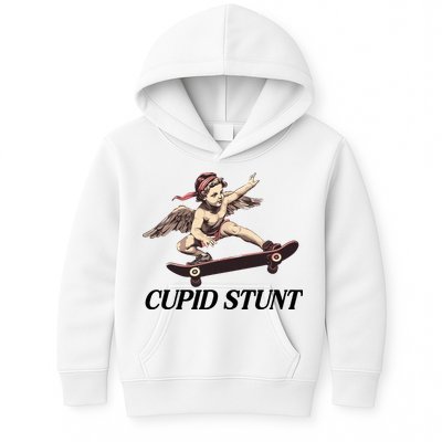 Unhinged Cringe Cupid Stunt Funny Inappropriate Embarrassing Kids Hoodie