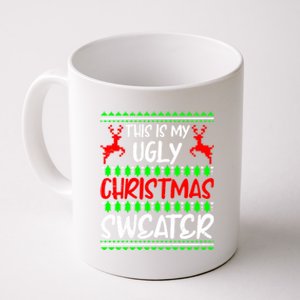 Ugly Chritsmas Christmas Santa Claus Ugly Cool Gift Coffee Mug