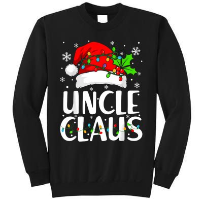 Uncle Claus Christmas Lights Pajama Family Matching Sweatshirt