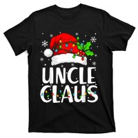 Uncle Claus Christmas Lights Pajama Family Matching T-Shirt