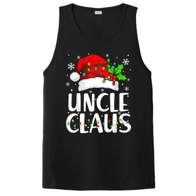 Uncle Claus Christmas Lights Pajama Family Matching PosiCharge Competitor Tank