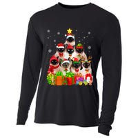 Ugly Christmas Cat Tree Funny Siamese Cat Xmas Funny Gift Cooling Performance Long Sleeve Crew