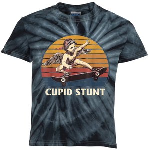 Unhinged Cringe Cupid Stunt Kids Tie-Dye T-Shirt