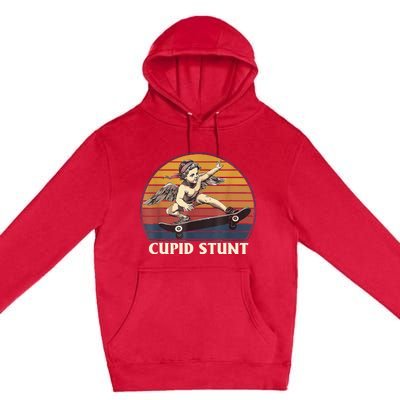 Unhinged Cringe Cupid Stunt Premium Pullover Hoodie