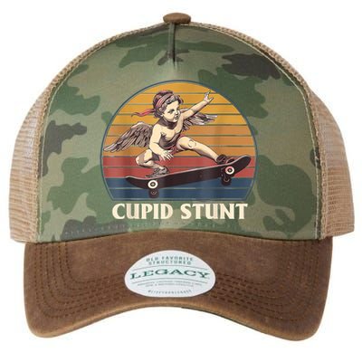 Unhinged Cringe Cupid Stunt Legacy Tie Dye Trucker Hat