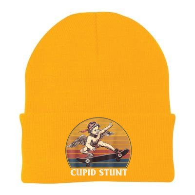 Unhinged Cringe Cupid Stunt Knit Cap Winter Beanie