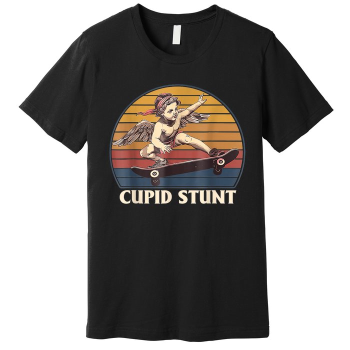 Unhinged Cringe Cupid Stunt Premium T-Shirt