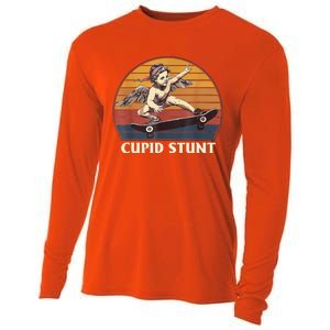 Unhinged Cringe Cupid Stunt Cooling Performance Long Sleeve Crew