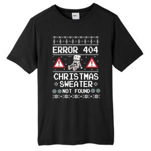 Ugly Christmas Computer Meaningful Gift Funny Nerd Gift Tall Fusion ChromaSoft Performance T-Shirt