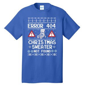 Ugly Christmas Computer Meaningful Gift Funny Nerd Gift Tall T-Shirt