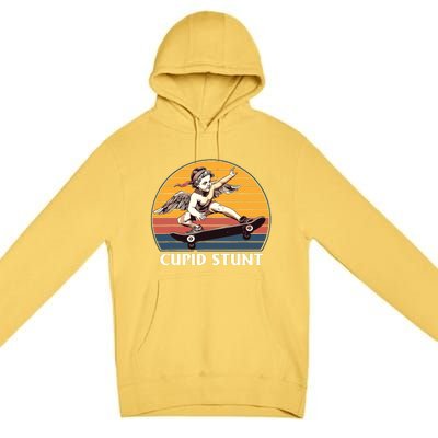 Unhinged Cringe Cupid Stunt Premium Pullover Hoodie