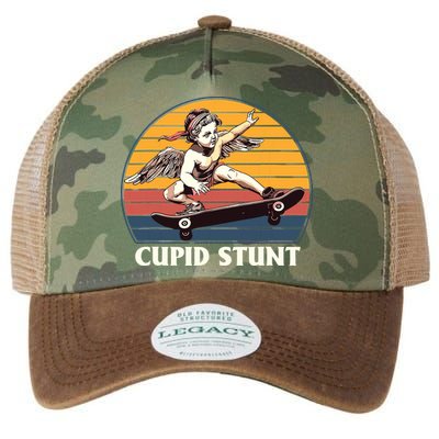 Unhinged Cringe Cupid Stunt Legacy Tie Dye Trucker Hat