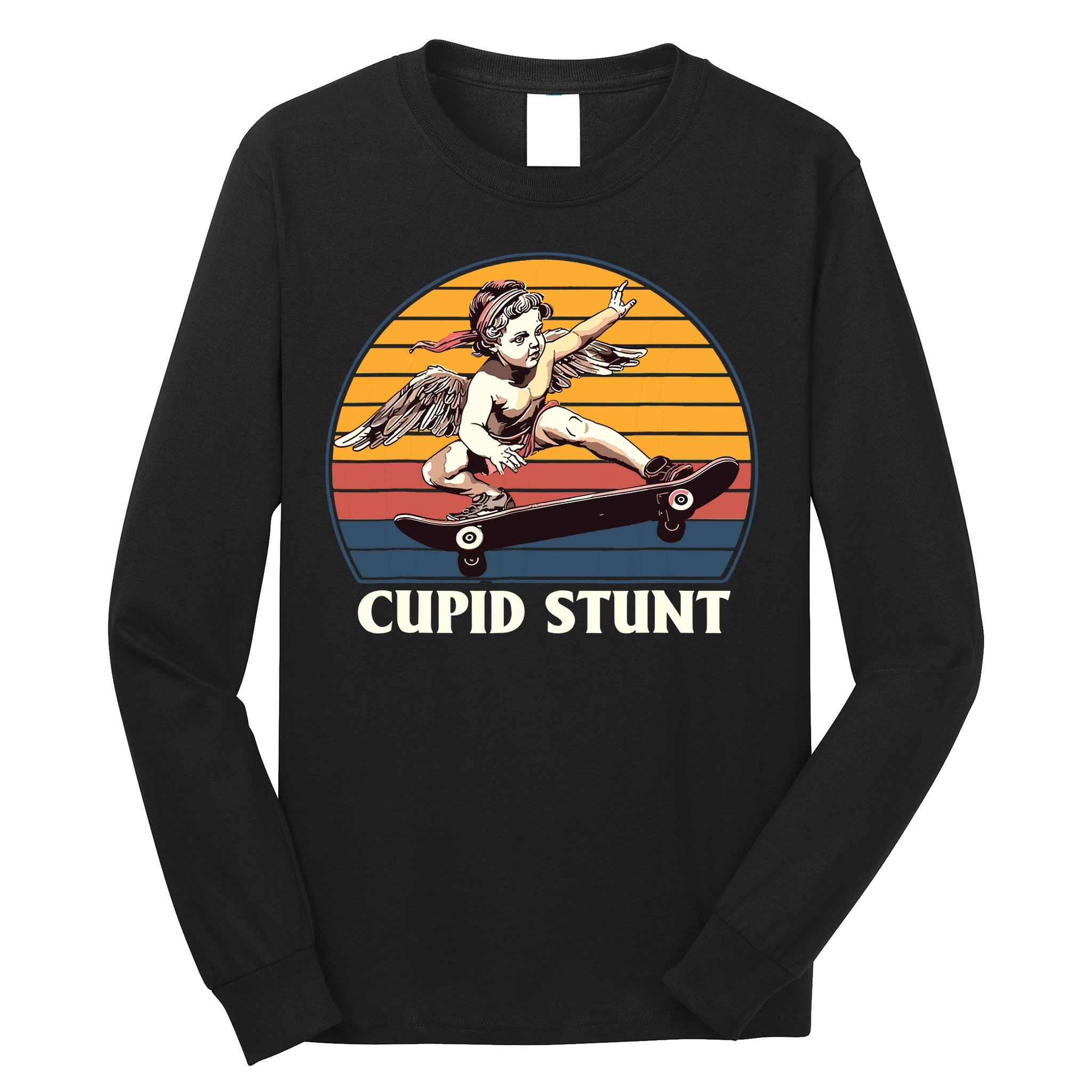 Unhinged Cringe Cupid Stunt Long Sleeve Shirt