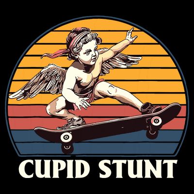 Unhinged Cringe Cupid Stunt T-Shirt