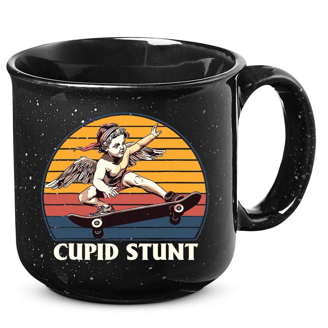 Unhinged Cringe Cupid Stunt 15oz Campfire Ceramic Mug