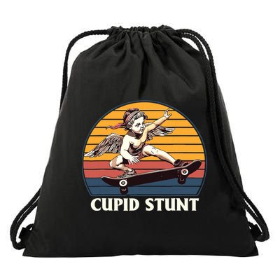 Unhinged Cringe Cupid Stunt Drawstring Bag
