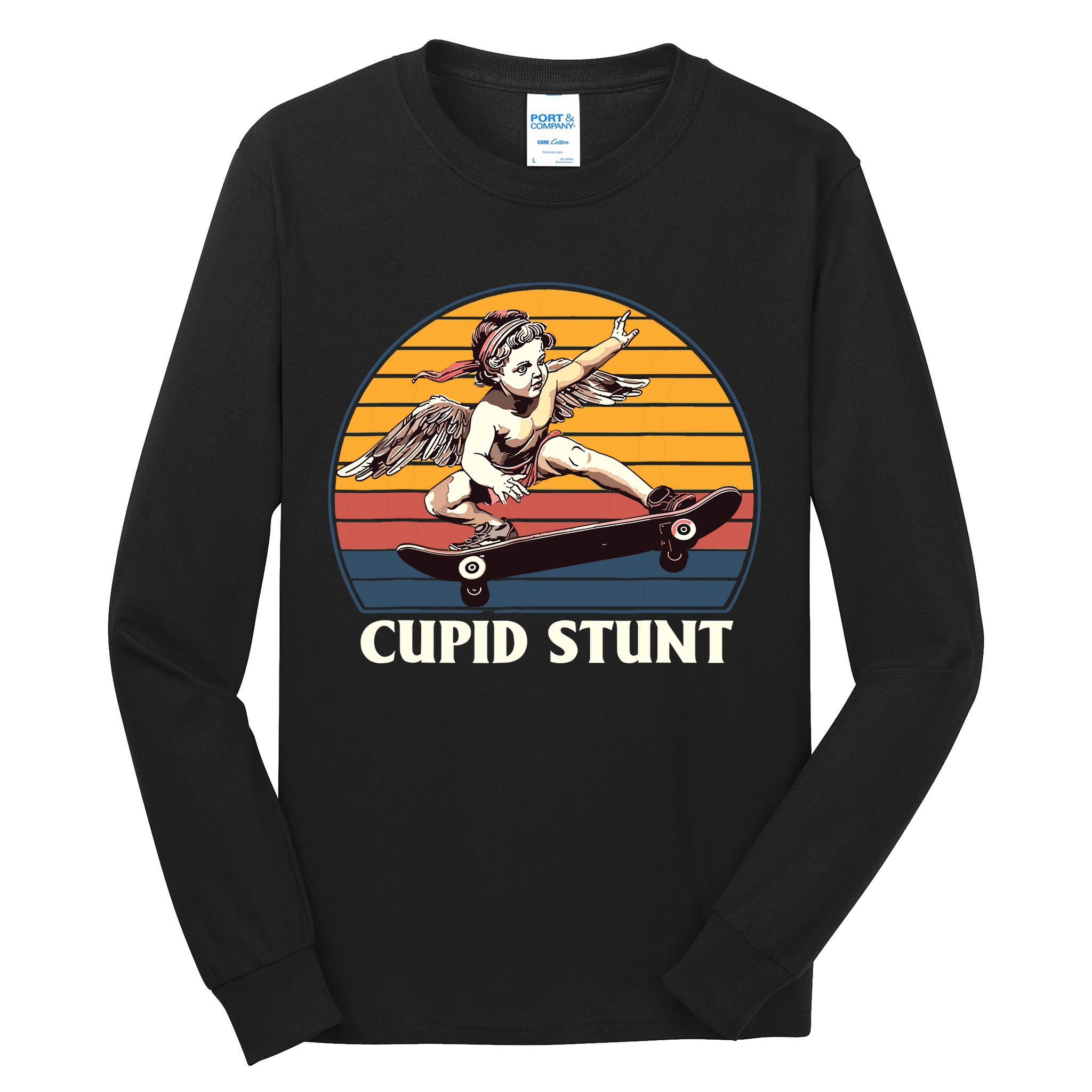 Unhinged Cringe Cupid Stunt Tall Long Sleeve T-Shirt