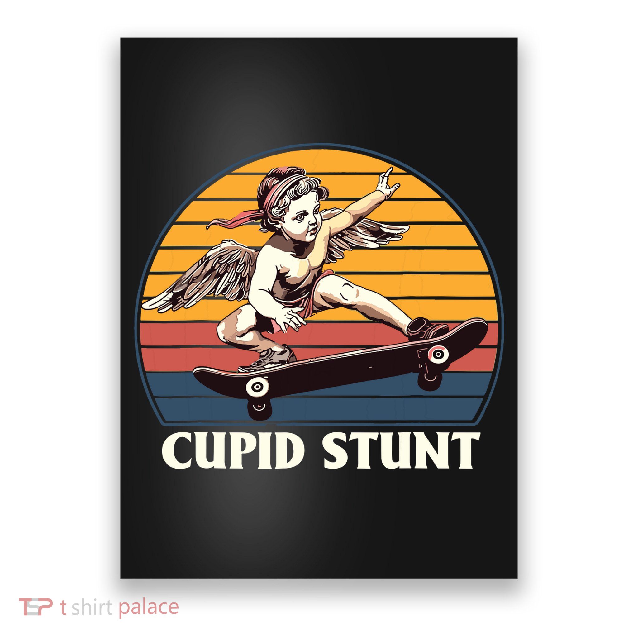 Unhinged Cringe Cupid Stunt Poster