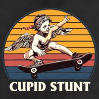 Unhinged Cringe Cupid Stunt Golf Towel