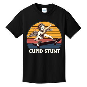 Unhinged Cringe Cupid Stunt Kids T-Shirt