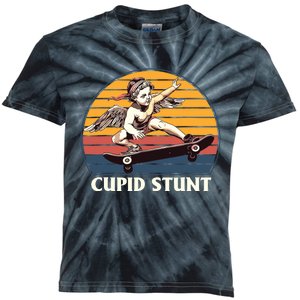 Unhinged Cringe Cupid Stunt Kids Tie-Dye T-Shirt