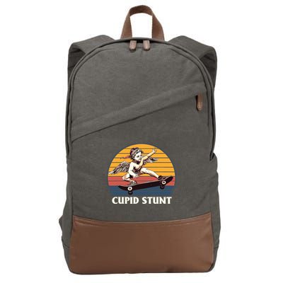 Unhinged Cringe Cupid Stunt Cotton Canvas Backpack