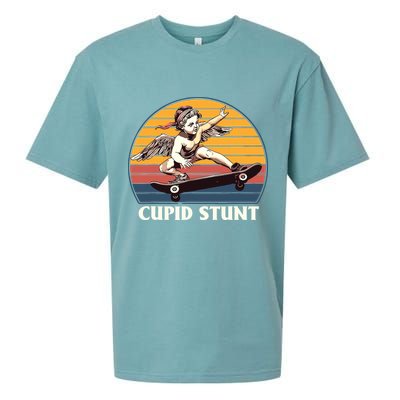 Unhinged Cringe Cupid Stunt Sueded Cloud Jersey T-Shirt