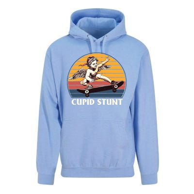 Unhinged Cringe Cupid Stunt Unisex Surf Hoodie