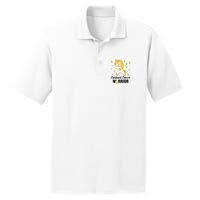 Unicorn Childhood Cancer Warrior In September We Wear Gold PosiCharge RacerMesh Polo