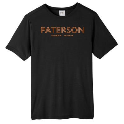 USA City Coordinates US Paterson Tall Fusion ChromaSoft Performance T-Shirt