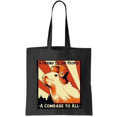 Ussr Communist Capybara Soviet A Friend To The People Bag