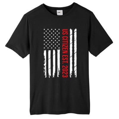 US Citizenship Decoration American New USA Citizen Tall Fusion ChromaSoft Performance T-Shirt