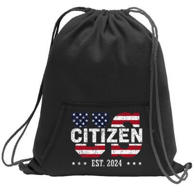 Us Citizenship Decoration American New Usa Citizen Sweatshirt Cinch Pack Bag