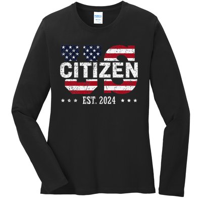 Us Citizenship Decoration American New Usa Citizen Ladies Long Sleeve Shirt