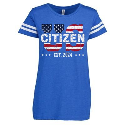 Us Citizenship Decoration American New Usa Citizen Enza Ladies Jersey Football T-Shirt