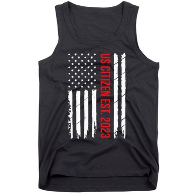 US Citizenship Decoration American New USA Citizen Tank Top