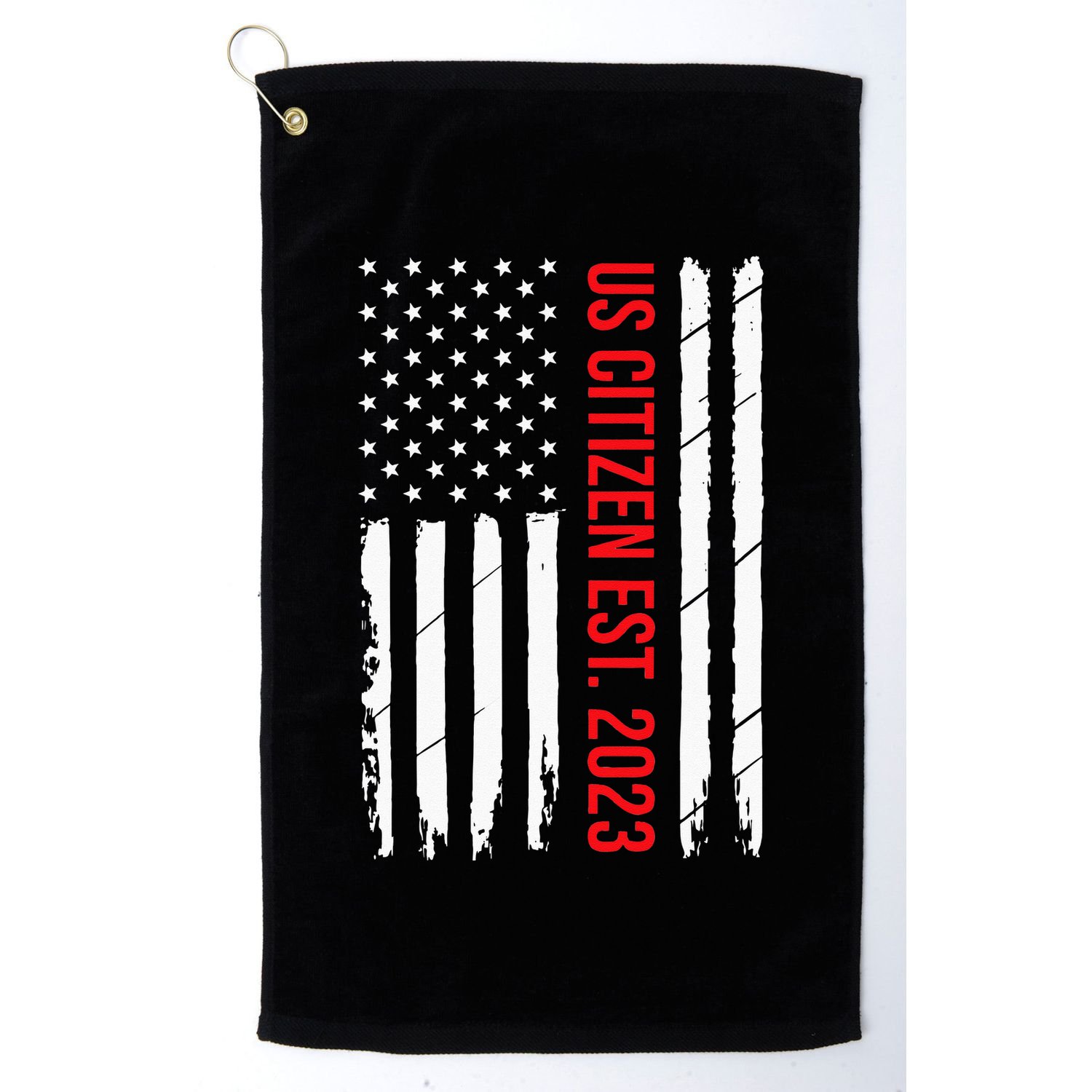 US Citizenship Decoration American New USA Citizen Golf Towel
