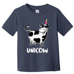 Unicow. Cute Dairy Cow Farmer Funny Cow Lover Gift Premium Toddler T-Shirt