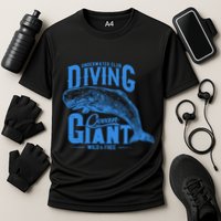 Underwater Club Diving Ocean Giant Wild And Free Cooling Performance Crew T-Shirt
