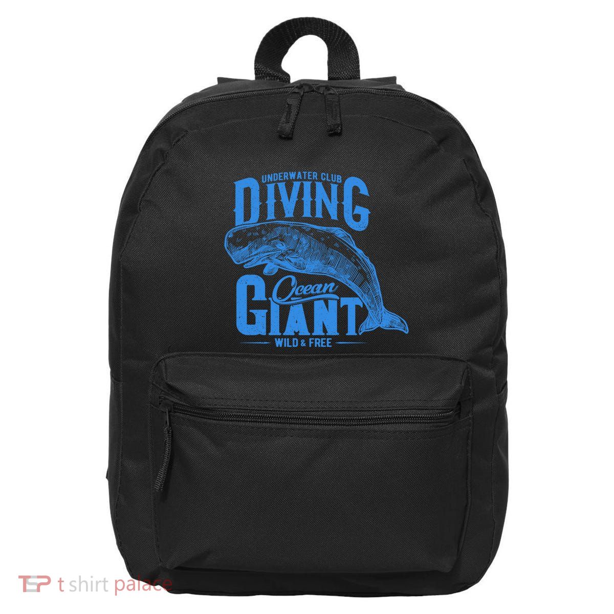 Underwater Club Diving Ocean Giant Wild And Free 16 in Basic Backpack