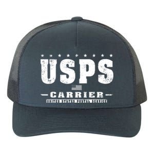 USPS Carrier Distressed Yupoong Adult 5-Panel Trucker Hat