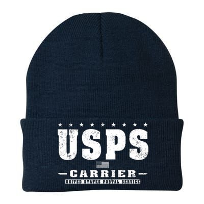 USPS Carrier Distressed Knit Cap Winter Beanie