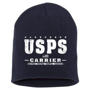 USPS Carrier Distressed Short Acrylic Beanie