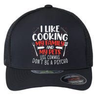 Use Commas Don't Be A Psycho Grammar Police English Teacher Flexfit Unipanel Trucker Cap